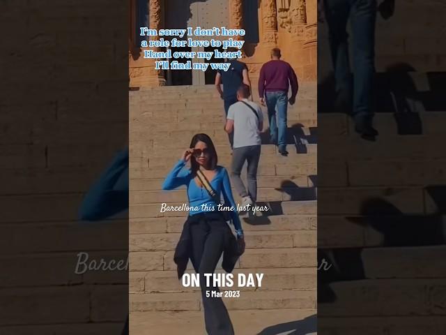 Barcelona this time around last year  #barcelona  #travel  #shortsvideo  #shorts #travelshorts