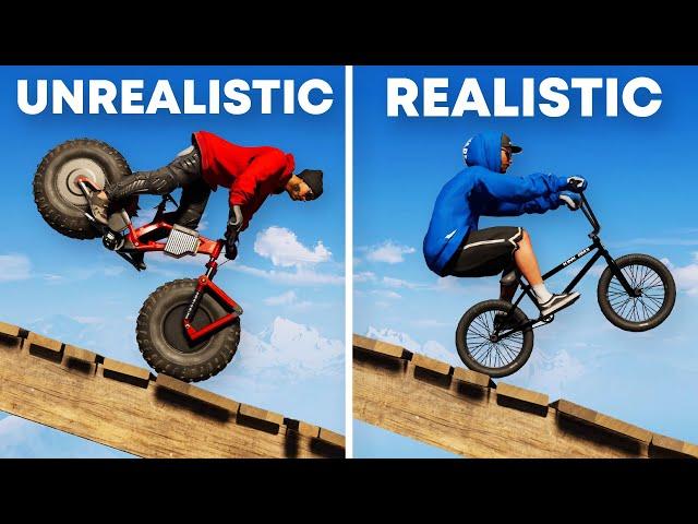 REALISTIC VS UNREALISTIC Gameplay In Riders Republic