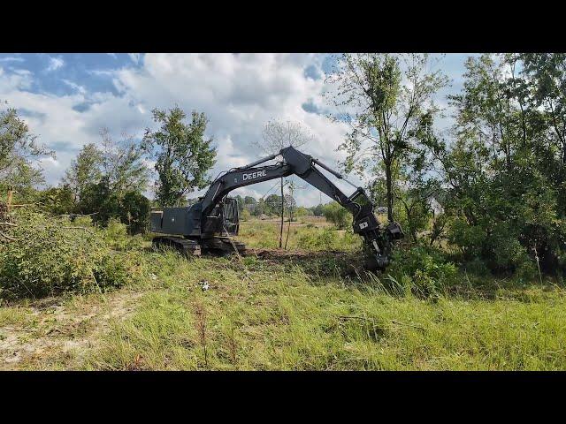 Clearing Out For A View Behind The Cabin!! [Pond Project]