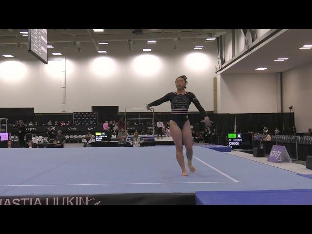 Zoe Johnson - Floor Exercise - 2024 Nastia Liukin Cup