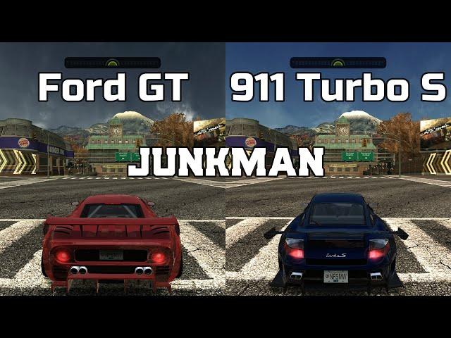 Ford GT vs Porsche 911 Turbo S - NFS MW Redux V3 - WHICH IS FASTEST ?