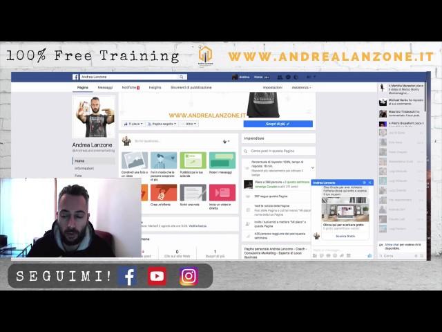 Facebook Ads Messenger e Chatbot Tutorial (Versione aggiornata)