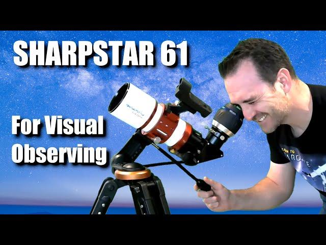 Traveling with the Sharpstar 61: Visual Observations