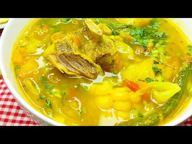 Colombian Beef Rib Broth Recipe