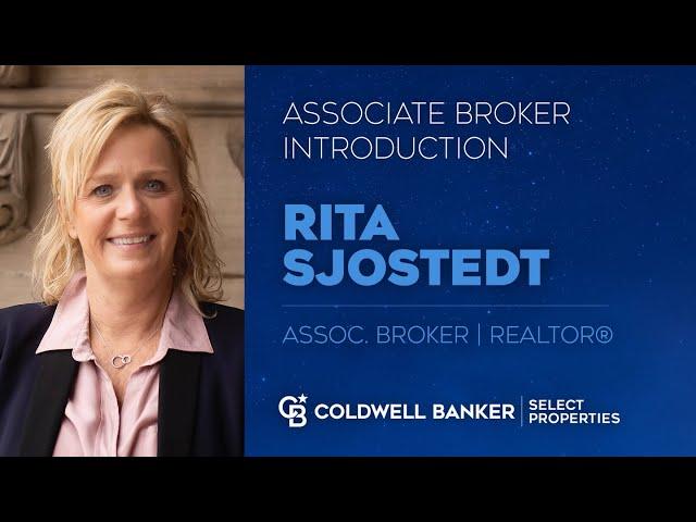 Meet Rita Sjostedt, Assoc. Broker/REALTOR® | Coldwell Banker® | Serving the Mid-Ohio Valley