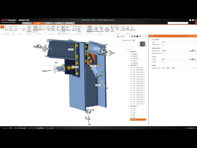 Advanced Design to IDEA StatiCa workflow