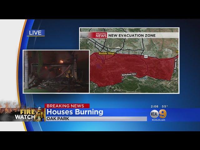 New Mandatory Evacuations Issued As Woolsey Fire Rages