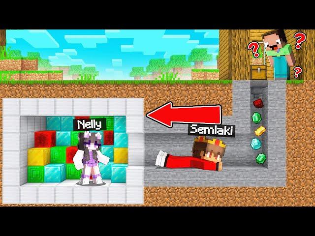 Semlaki Pranked Billy mit Geheimer BASIS in Minecraft!