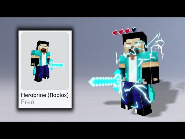 HURRY! 43 NEW FREE ITEM UGC ON ROBLOX 2025  & HEROBRINE ROBLOX ️