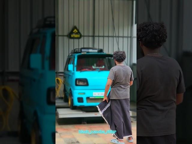 india's one and only omni with fly door #viral #modification #automobile #modified #trips #maruthi