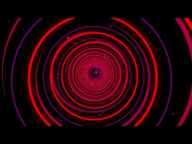 4K Abstract Neon Lights Tunnel Background - VJ Loops 2020 - 4k art motion background video