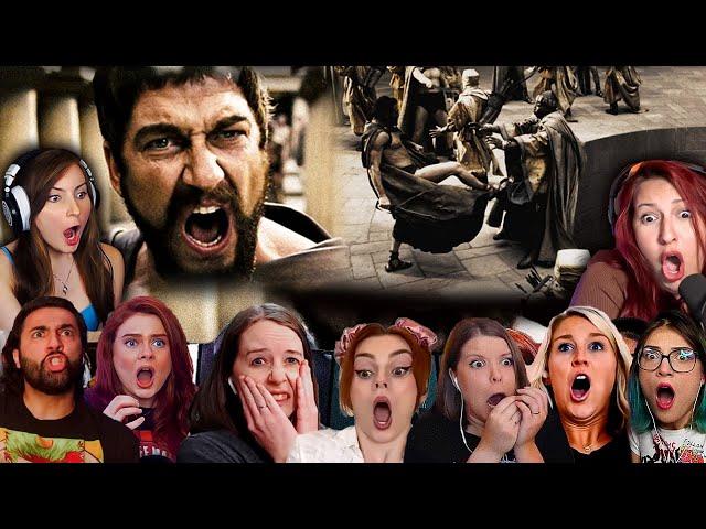 TOP "This is SPARTA" Reactions! 300 (2006) Movie Reaction *First Time Watching*