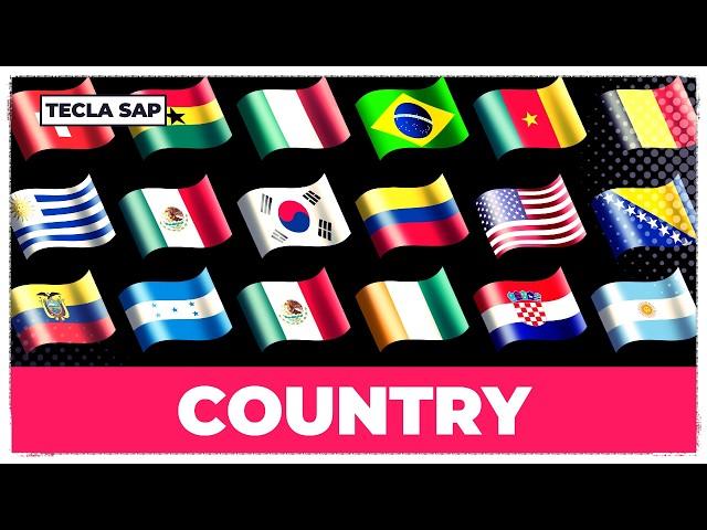  ERROS DE PRONÚNCIA  COUNTRY ‍️ #012
