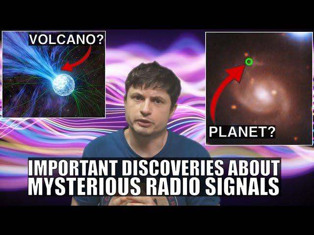 Potential FRB Explanation: Magnetar Volcano and a Planet Producing Radio Signals