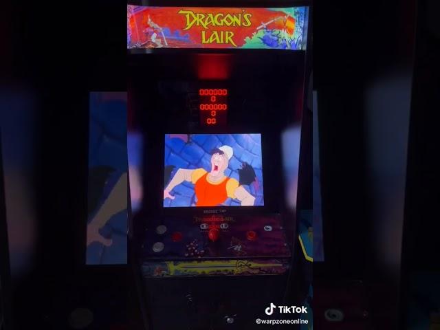 Arcade1up Dragon Lair #Arcade1up #dragonlair #80sgames #nostalgic #homearcade