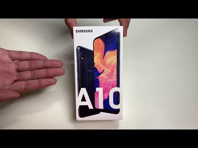 Samsung Galaxy A10 Unboxing