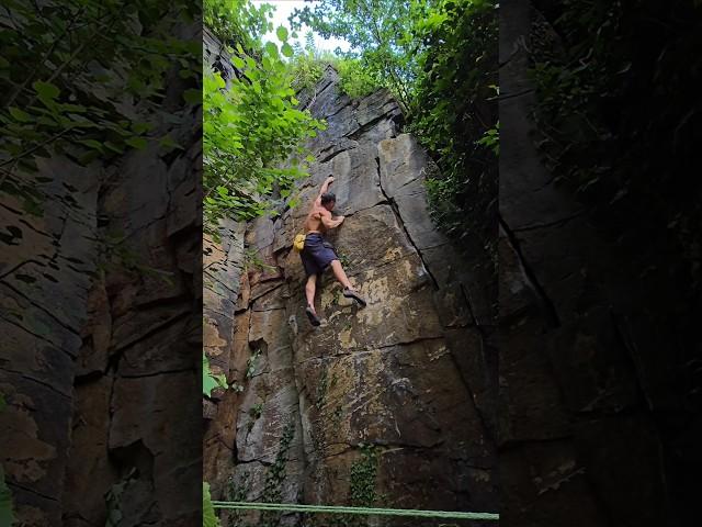 Genus Columba - 6C - New Mills Torrs Bouldering #boulderinguk #peakdistrictbouldering #ukclimbing