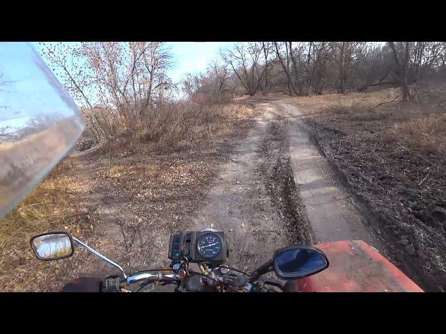 Еду на рыбалку на МОТОЦИКЛЕ С КОЛЯСКОЙ! Зимняя рыбалка на густеру.
