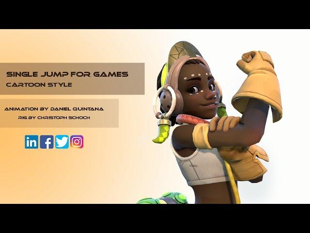 Games Animation - Simple Jump - Cartoon - Efi Rig