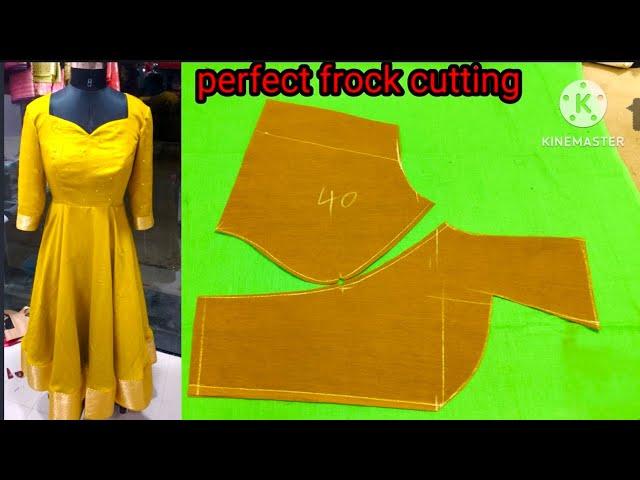 baby frock cutting  /प्रिंसेस फ्रॉक बॉडी कटिंग how to frock body cutting #shortsfeed #Afroztrailer