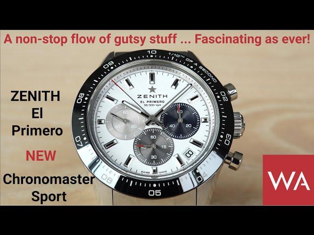 Hands-on: ZENITH Chronomaster Sport powered by the new El Primero 3600 calibre.