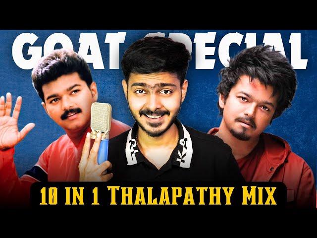 10 THALAPATHY VIJAY Hits in "2 Minutes"  | GOAT SPECIAL 