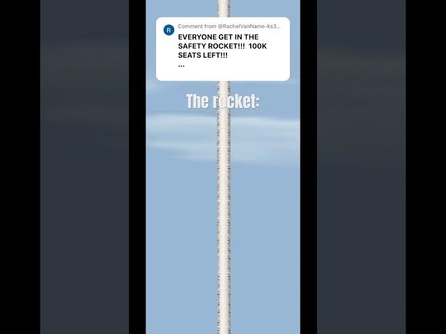 That’s a big rocket. #sfs #memes