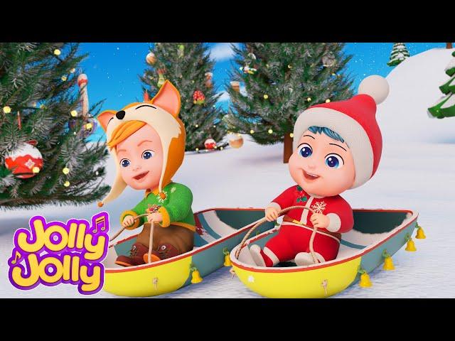 Jingle Bells + More Christmas Songs | Jolly Jolly - Learn and Play - Nursery Rhymes