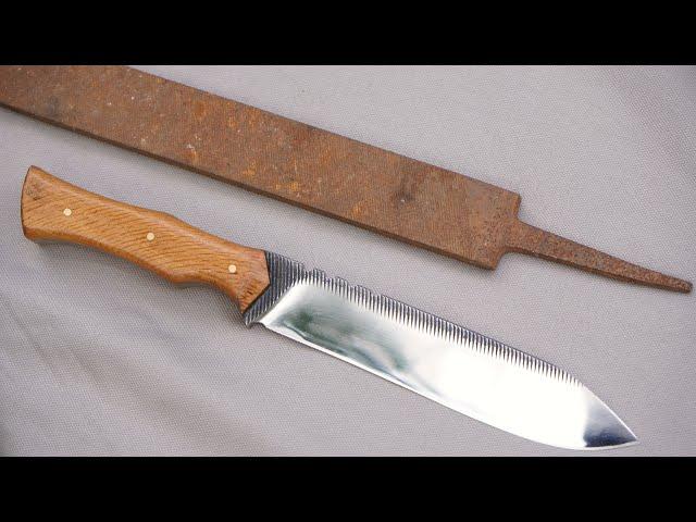 Making a Knife From an Old File