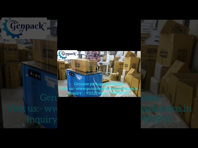 Transpack Tp 201 heavy duty box strapping machine