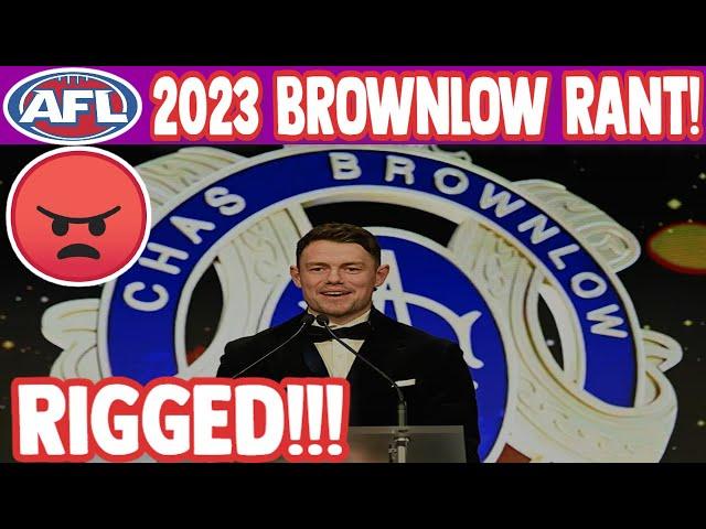 AFL- Brownlow Medal 2023 Rant