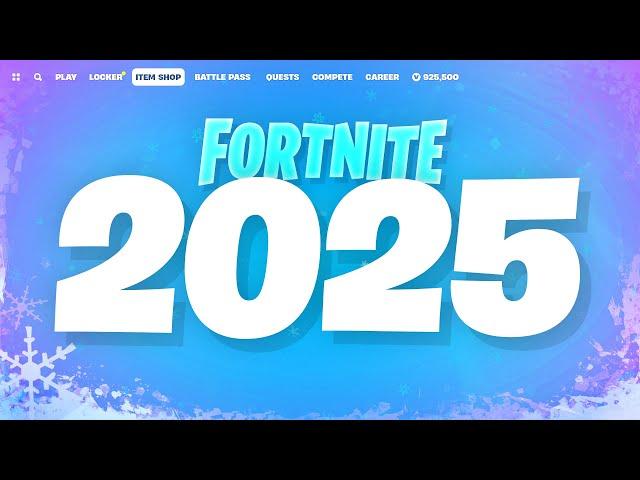 FORTNITE NEWS + NEXT SHOP LEAKED EARLY!!! (2025 New Year)