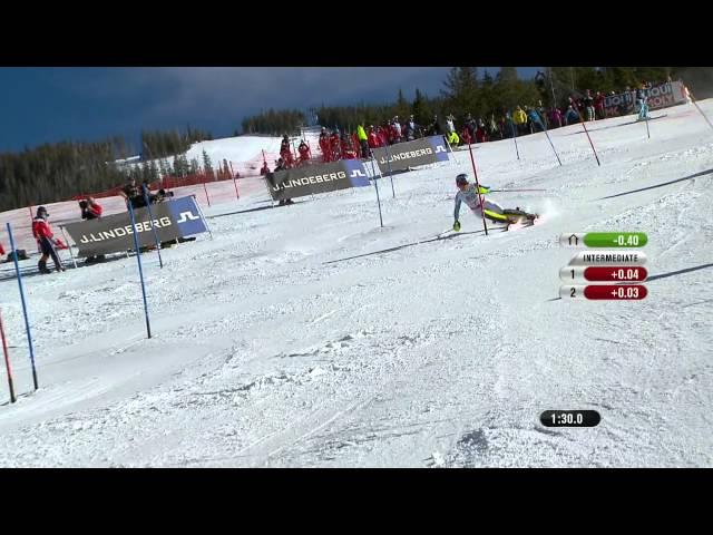 Mikaela Shiffrin - WINS Slalom - 2015 World Champs