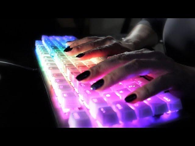   KeyBoarding you to SLEEP  ASMR • No Talking • Strobe Effect