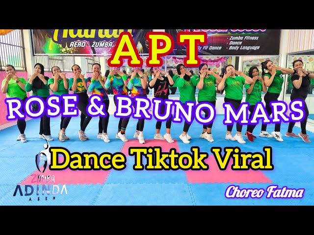 APT - ROSE & BRUNO MARS - DANCE TIKTOK VIRAL - AEROMIXDANCE - APT DANCE @AdindaAeroZumba