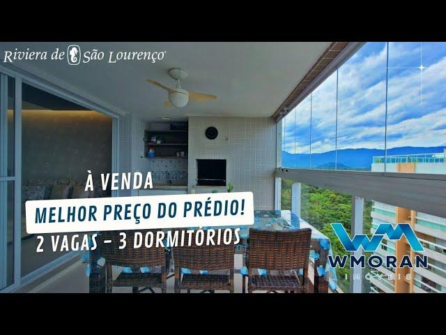 Apartamento com 3 dormitórios à venda, 230m² de área total - Riviera Módulo 8 - Bertioga/SP