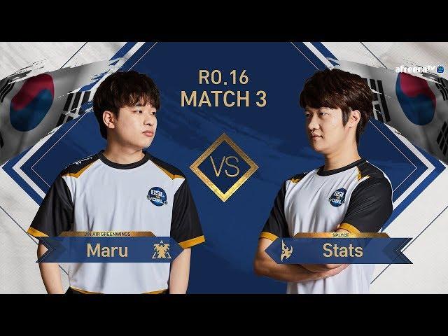 [GSL vs. the World 2019] Ro.16 Match3 Maru vs Stats