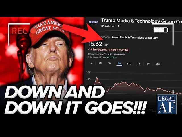 Trump's Stock is FINALLY CRASHING Because OF THIS…