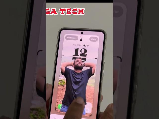 Samsung Depth Wallpaper Trick!  #short #samsung #oneui7 #satech