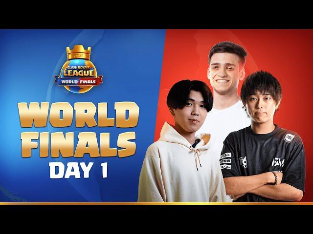 World Finals Day 1! | Clash Royale League 2021