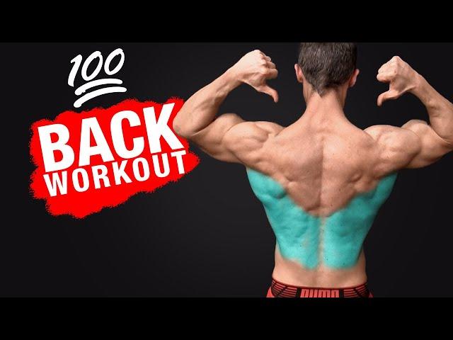 The  Back Workout (MOST EFFECTIVE!)