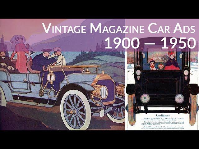 Vintage Magazine Ads Cars