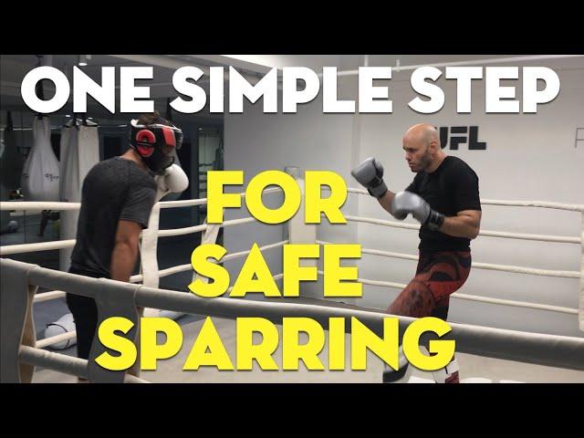 One simple tip for LIGHT contact full speed sparring