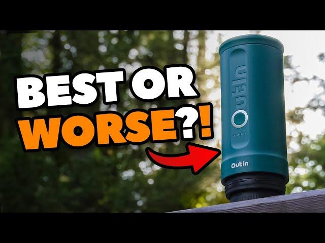 The BEST Portable Espresso Maker Or Just A Gimmick? [Outin Nano HONEST Review]