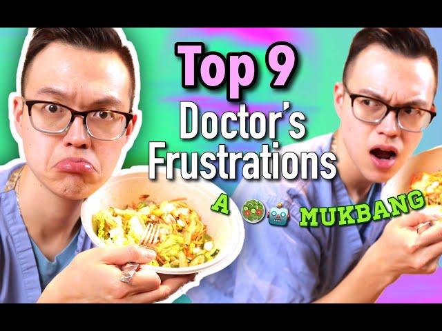 Top 9 frustrations in healthcare | A doctor's perspective in 2019 + salad mukbang