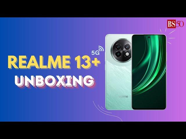 Realme 13+: Unboxing and first look at gaming-oriented midrange smartphone