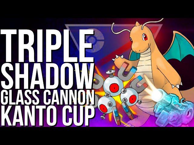 TRIPLE SHADOW GLASS CANNON TEAM | GO BATTLE LEAGUE