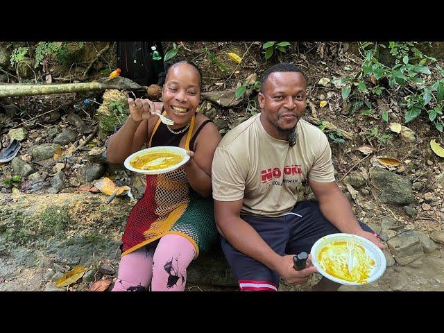 COCONUT DUMPLING AND CURRIED CHICKEN/ RIVER NICE  @Colazsmithtv @Rochielin @Romonia876