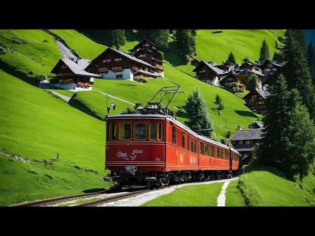 Best Scenic Train Ride In SwitzerlandJungfrau Region _ Grindelwald