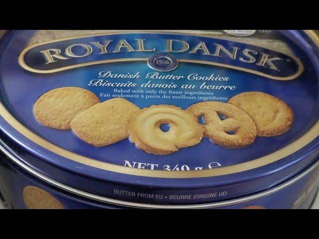 Denmark : Royal Dansk.The Best Danish BUTTER COOKIES in Copenhagen.June 2024